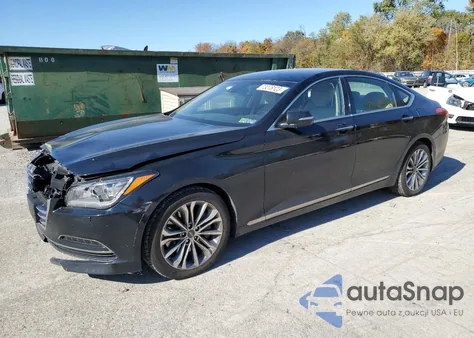 2017 Genesis G80 Base from USA, damaged, VIN KMHGN4JE2HU170376